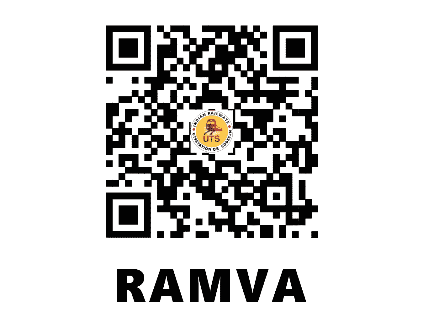 UTS QR Code for RAMVA - RAMA - NC (UTTAR PRADESH)